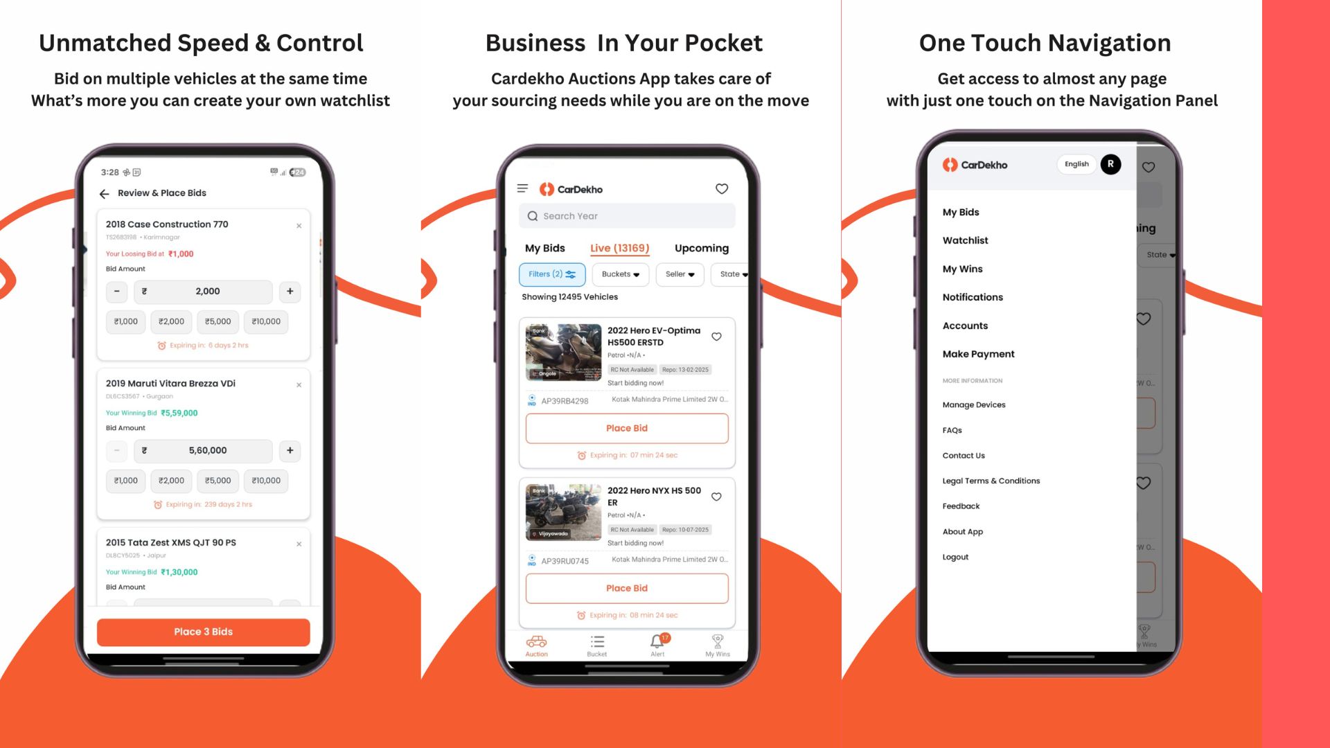 Auctions by CarDekho